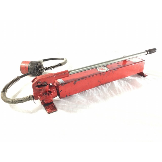 ☆中古品☆RIKEN リケン 理研 手動油圧ポンプ P-4 シリンダー ☆中古品☆RIKEN リケン 理研 手動油圧ポンプ P-4 シリンダー