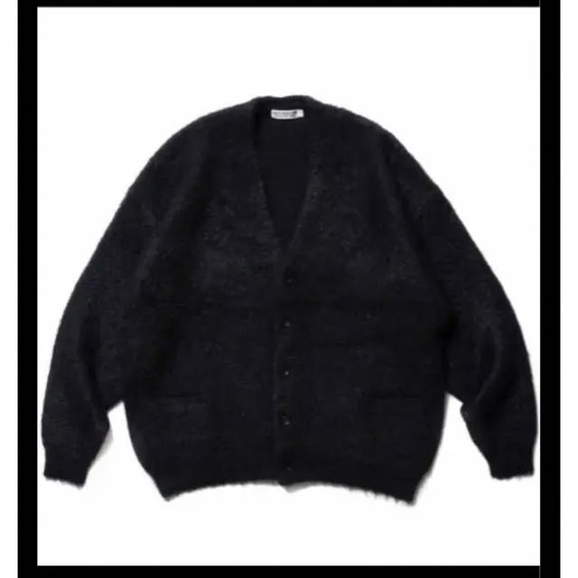 COOTIE PRODUCTIONS MOHAIR CARDIGAN 黒メンズ