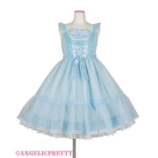 アンジェリックプリティー(Angelic Pretty)のLovely オーガンジー　JSK(ひざ丈ワンピース)