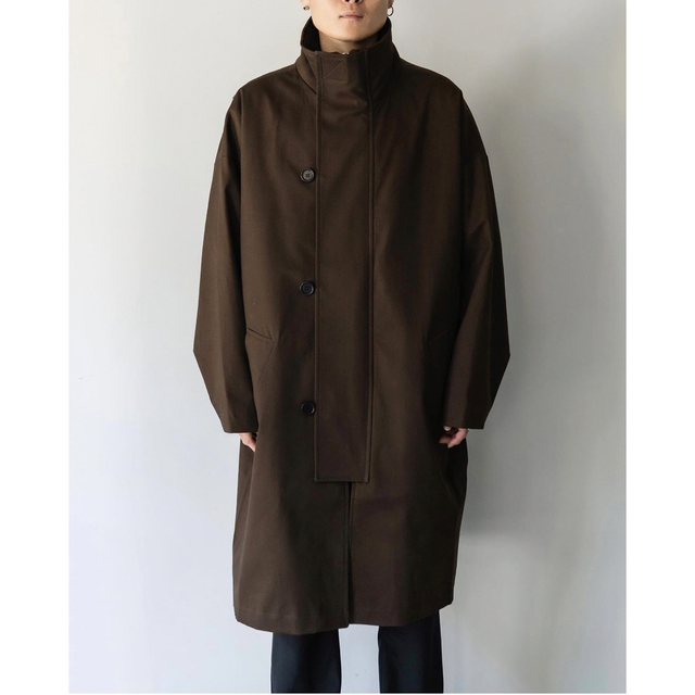 1LDK SELECT(ワンエルディーケーセレクト)のmfpen / JOHNSTON COAT /BROWN OLIVE メンズのジャケット/アウター(テーラードジャケット)の商品写真