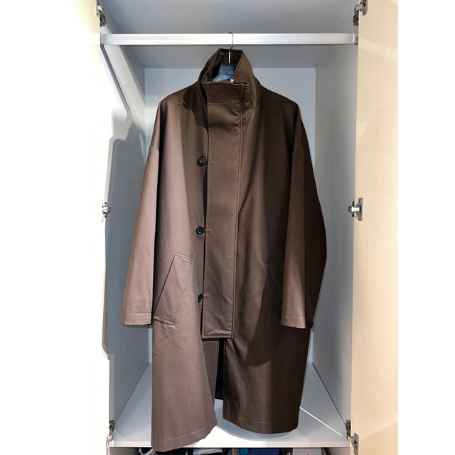 ryotakashimamfpen / JOHNSTON COAT /BROWN OLIVE