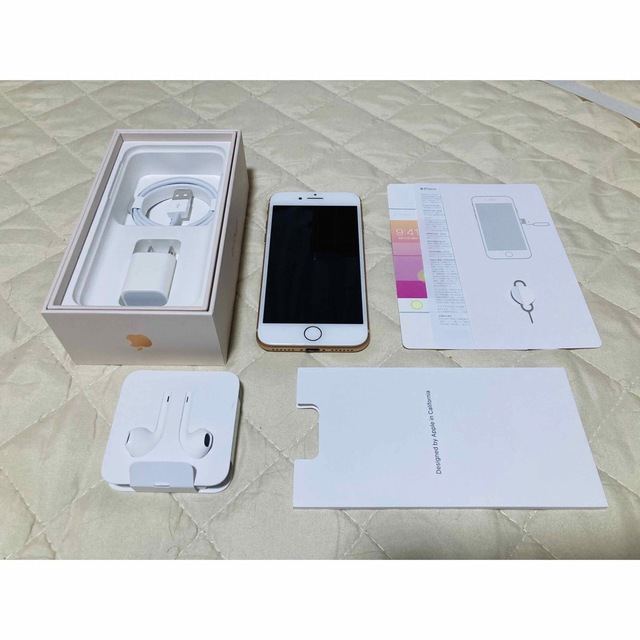 iPhone8 本体 RoseGold 64 GB SIMフリー 美品！