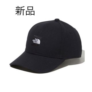 ザノースフェイス(THE NORTH FACE)の値下げ【新品】ノースフェイス　スクエアロゴキャップ　黒(キャップ)