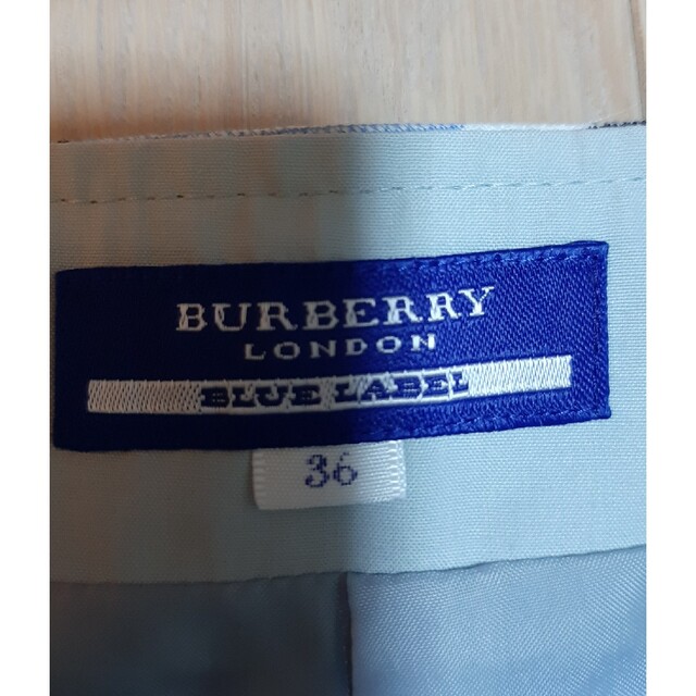 BURBERRY BLUE LABEL(バーバリーブルーレーベル)のバーバリー　キュロット　春夏物 レディースのパンツ(キュロット)の商品写真