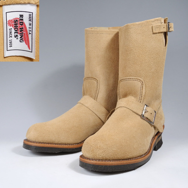 9.5D RED WING レッドウィング 9269スエード エンジニアブーツ-