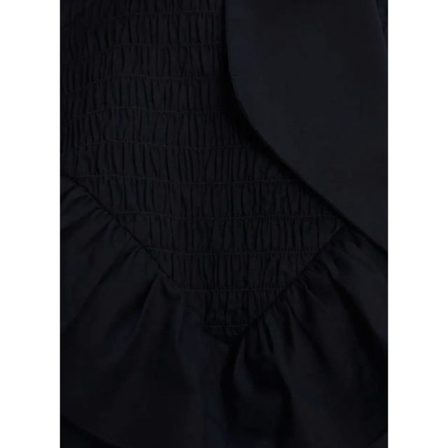 ZARA(ザラ)のZara リボン付きポプリンシャツ レディースのトップス(シャツ/ブラウス(長袖/七分))の商品写真