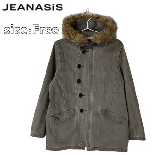 ジーナシス(JEANASIS)のJEANASIS デニムモッズコート ［やや難あり］(モッズコート)