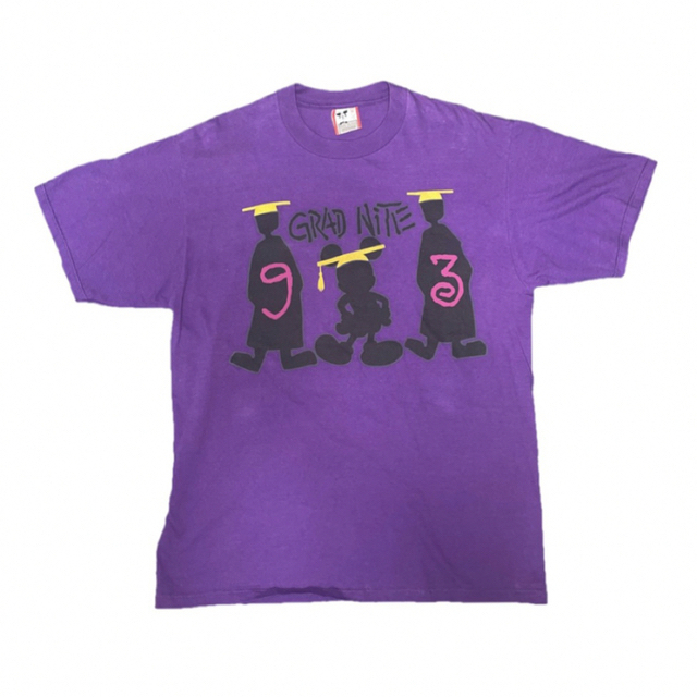 90s USA製GRAD NITE93 TシャツL/XLディズニーVINTAGE-