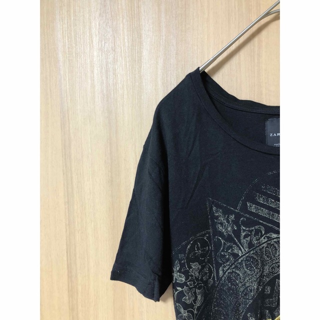 ZARA(ザラ)のZARA MAN ザラ 刺繍V.R. Tシャツ　S メンズのトップス(Tシャツ/カットソー(半袖/袖なし))の商品写真