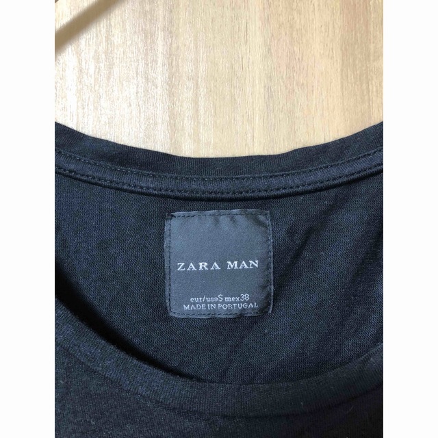 ZARA(ザラ)のZARA MAN ザラ 刺繍V.R. Tシャツ　S メンズのトップス(Tシャツ/カットソー(半袖/袖なし))の商品写真