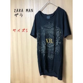 ザラ(ZARA)のZARA MAN ザラ 刺繍V.R. Tシャツ　S(Tシャツ/カットソー(半袖/袖なし))