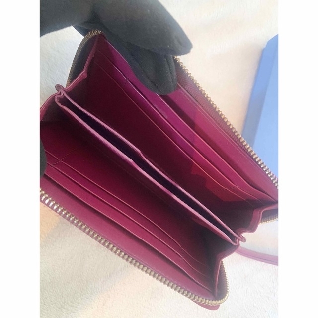 Smythson(スマイソン)の極美品✨SMYTHSON スマイソン Mara レザージップパース 保存袋有り レディースのファッション小物(財布)の商品写真