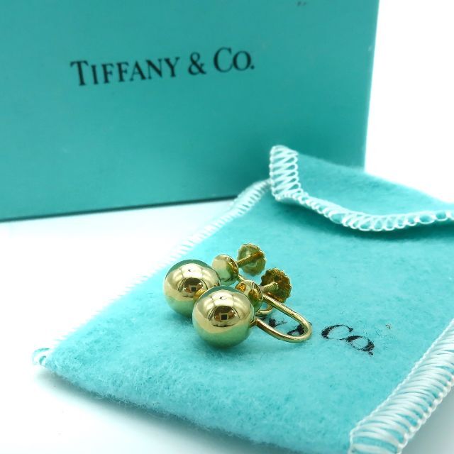 Tiffany & Co.(ティファニー)のティファニー ハードウェア ボール ゴールド イヤリング UU126 レディースのアクセサリー(イヤリング)の商品写真