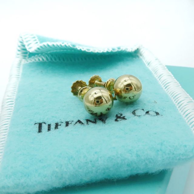 Tiffany & Co.(ティファニー)のティファニー ハードウェア ボール ゴールド イヤリング UU126 レディースのアクセサリー(イヤリング)の商品写真