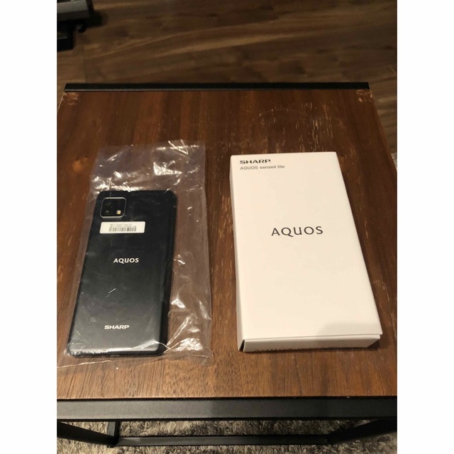 sh-m15（新品・未開封）SHARP AQUOS sense4 ブラック