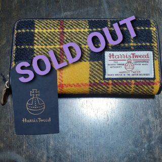 ハリスツイード(Harris Tweed)のハリスツイード　長財布(財布)