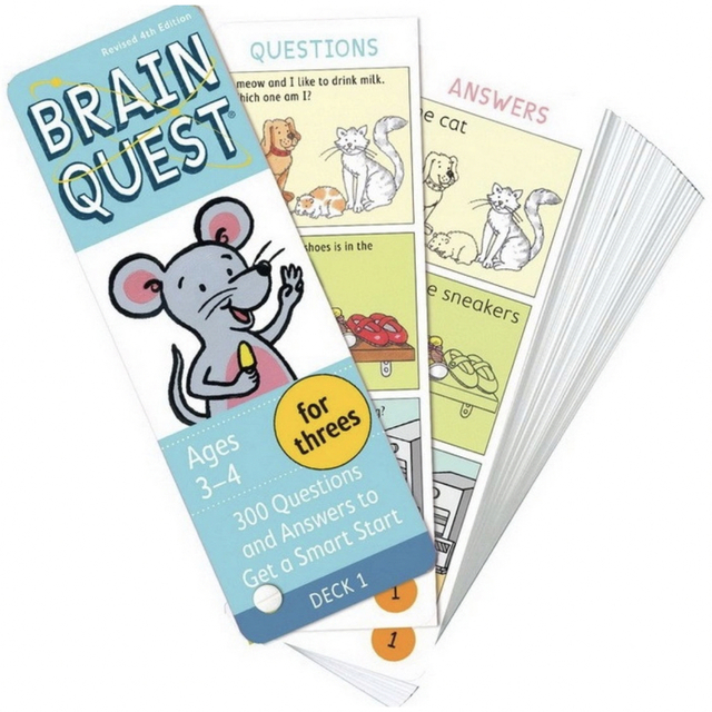 新品　ブレインクエスト　英語カード　BrainQuest maiyapen対応 エンタメ/ホビーの本(絵本/児童書)の商品写真