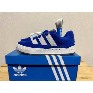 アディダス(adidas)のアディダス×アトモス　アディマティック　ブルー(スニーカー)