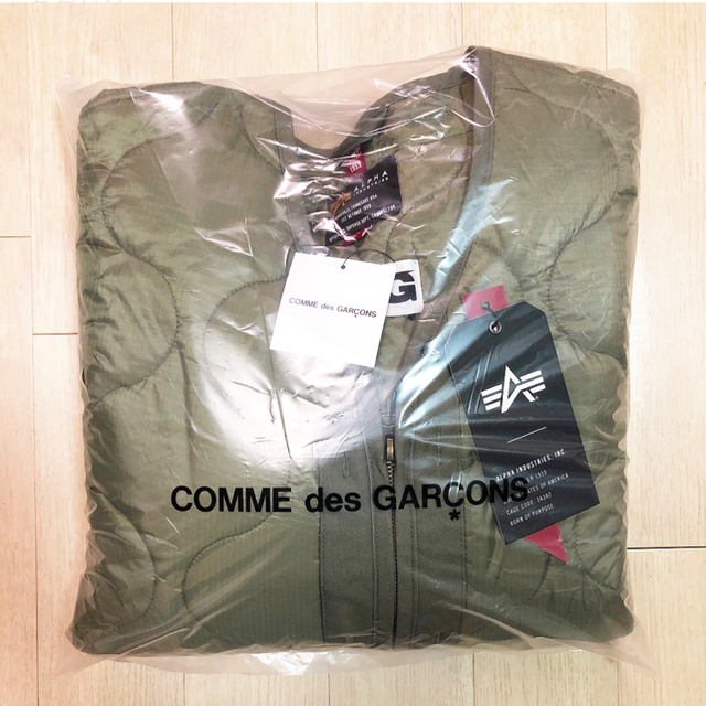 COMME des GARCONS(コムデギャルソン)の新作！新品 コムデギャルソン×アルファ ジップライナージャケット サカナクション メンズのジャケット/アウター(ミリタリージャケット)の商品写真