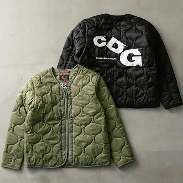 COMME des GARCONS(コムデギャルソン)の新作！新品 コムデギャルソン×アルファ ジップライナージャケット サカナクション メンズのジャケット/アウター(ミリタリージャケット)の商品写真