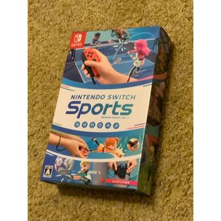 ニンテンドースイッチ(Nintendo Switch)の新品未開封 NintendoSwitch sports レックバンド付(家庭用ゲームソフト)