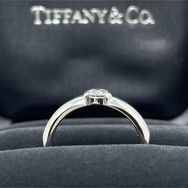 Tiffany & Co.(ティファニー)のティファニー pt950 ダイヤモンド　リング レディースのアクセサリー(リング(指輪))の商品写真