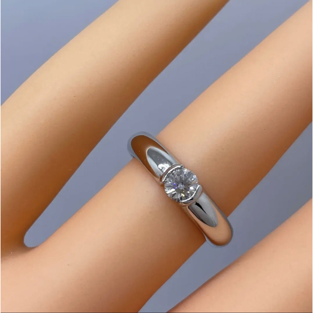 Tiffany & Co.(ティファニー)のティファニー pt950 ダイヤモンド　リング レディースのアクセサリー(リング(指輪))の商品写真