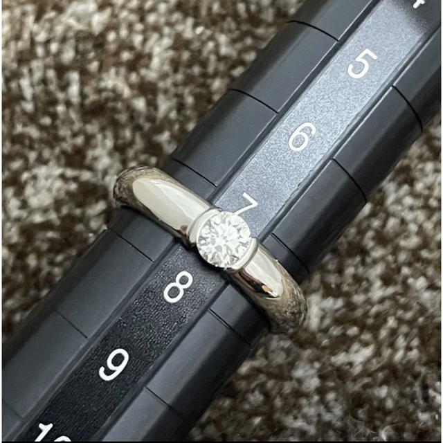 Tiffany & Co.(ティファニー)のティファニー pt950 ダイヤモンド　リング レディースのアクセサリー(リング(指輪))の商品写真