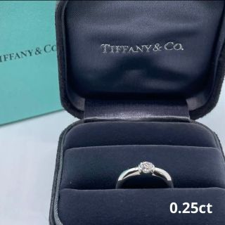 ティファニー(Tiffany & Co.)のティファニー pt950 ダイヤモンド　リング(リング(指輪))