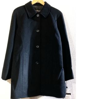 ピエールバルマン(Pierre Balmain)のPIERRE BALMAIN★カシミヤコート★ピエールバルマン★未使用★黒(ロングコート)