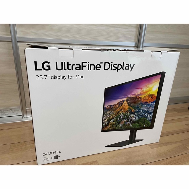 LG Electronics(エルジーエレクトロニクス)の美品LG UltraFine 4K ディスプレイ for Mac スマホ/家電/カメラのPC/タブレット(ディスプレイ)の商品写真