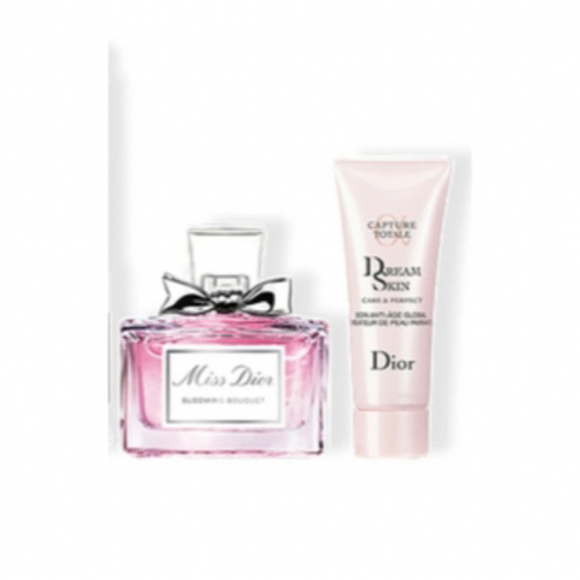 Dior(ディオール)のDiorミニ香水&乳液セット　新品未使用品 コスメ/美容のキット/セット(コフレ/メイクアップセット)の商品写真