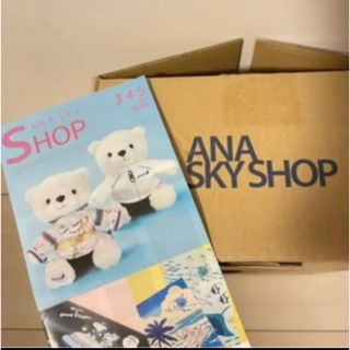 エーエヌエー(ゼンニッポンクウユ)(ANA(全日本空輸))の冊子付き！ ANA フライトベア 羽生結弦選手 YUZU セット(スポーツ選手)