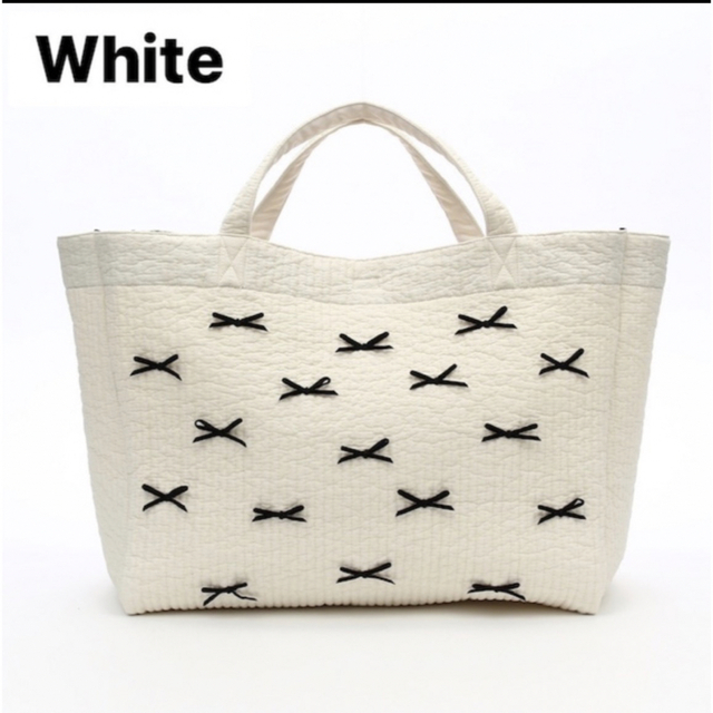 Gypsohila] Picnicbag M White - トートバッグ