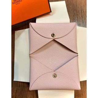 エルメス(Hermes)のHERMESエルメス　カルヴィ calvi(名刺入れ/定期入れ)