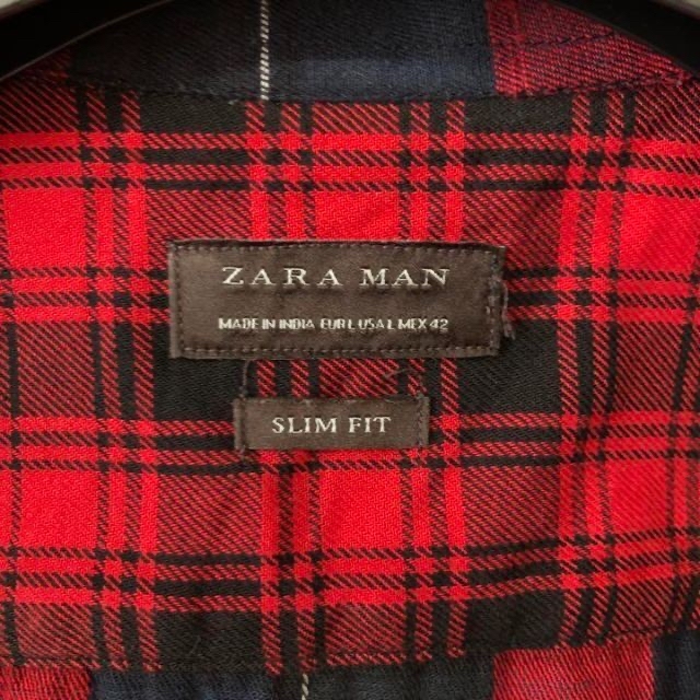 ZARA(ザラ)のZARA MAN ザラ　ネルシャツ メンズのトップス(シャツ)の商品写真