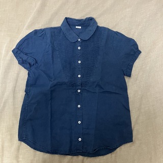 パーリッシィ(PAR ICI)のシャツ　パーリッシィ　parici ブルー　青 半袖シャツ(シャツ/ブラウス(半袖/袖なし))