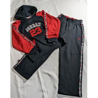 ジョーダン(Jordan Brand（NIKE）)の値下！日本未発！新品！未使用！JORDANスウェットパーカー上下 子供110cm(その他)