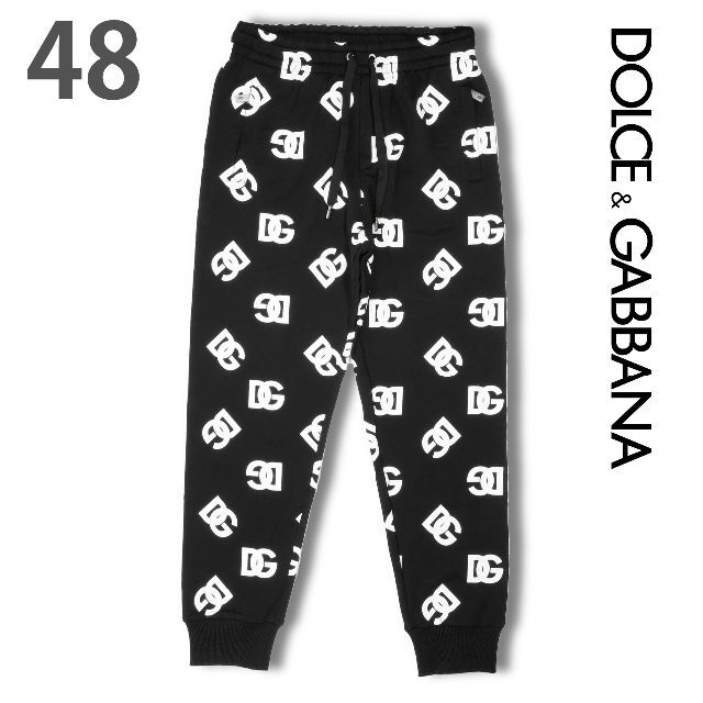 新品 Dolce & Gabbana DGロゴプリント スウェットパンツ | une3.net