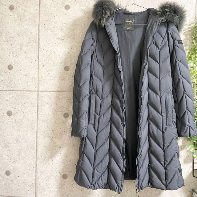 【美品】TATRAS タトラス ダウンコート ファー付 サイズ3