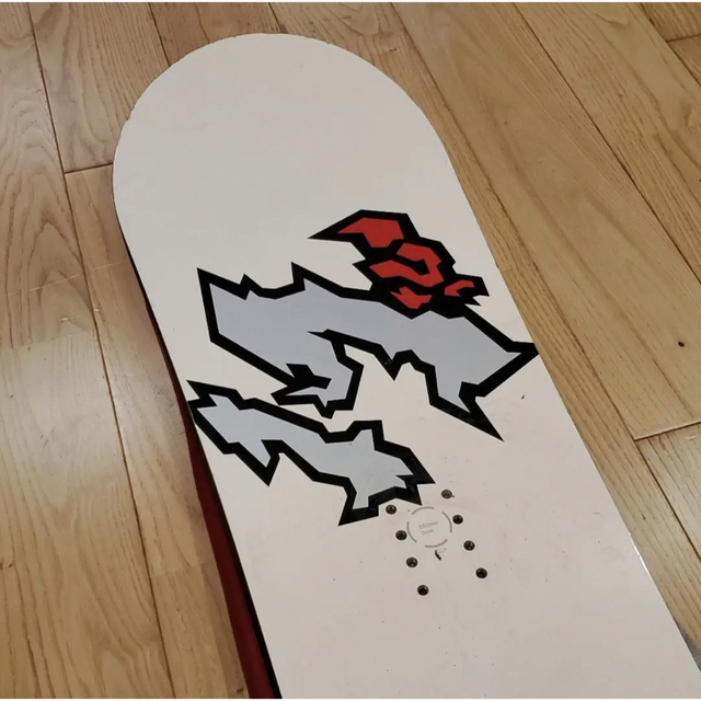 眞空雪板等157cm侍改武空士専用。ソフトケース付き(スノーボード品)