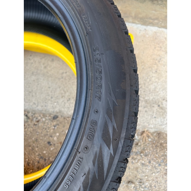 国産　2019年製　スタッドレス　215/50R17 マツダ3 プリウスα