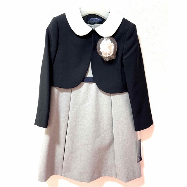 ＊新品タグ付き　CHOPIN ボレロ&ワンピース　セットアップ＊ キッズ/ベビー/マタニティのキッズ服女の子用(90cm~)(ドレス/フォーマル)の商品写真