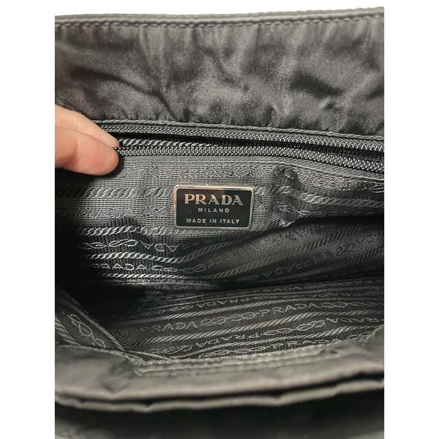 prada  プラスチックハンドル　トートバッグ