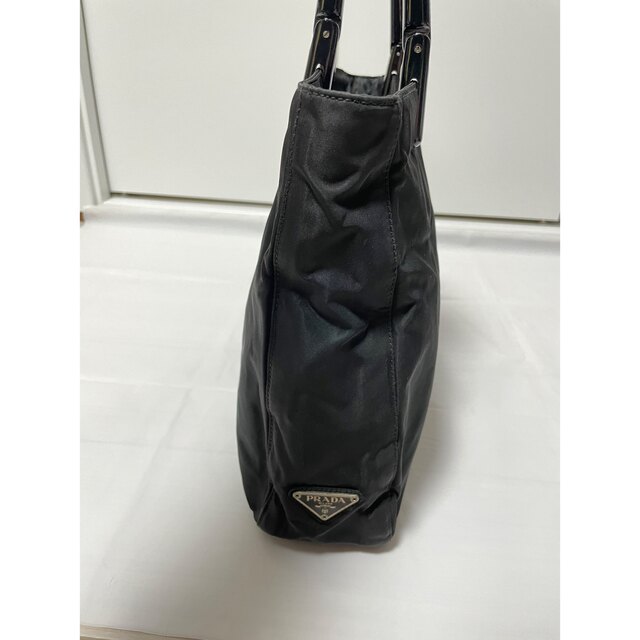 prada  プラスチックハンドル　トートバッグ