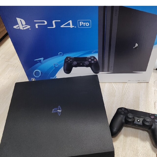 PlayStation4 Pro Jet Black(CUH-7000BB01) SSD換装済-