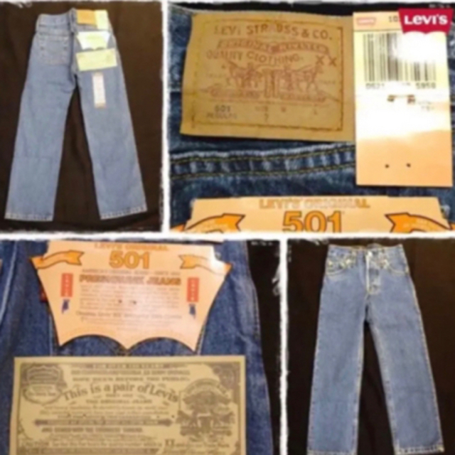 Levi's 501XX　復刻版　キッズ　デニム　ジーンズ　リーバイス　子供　7