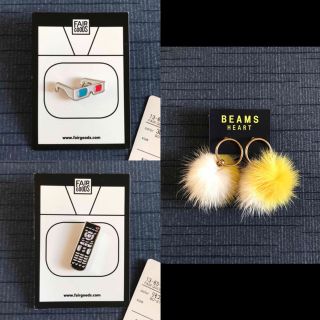 ビームス(BEAMS)の新品未使用　BEAMS ピアス　ピンバッジ(ピアス)