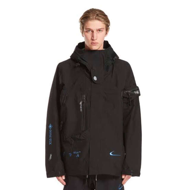 絶品】 Off-White x Nike - OFF-WHITE Men's ブラック s 007 Jacket