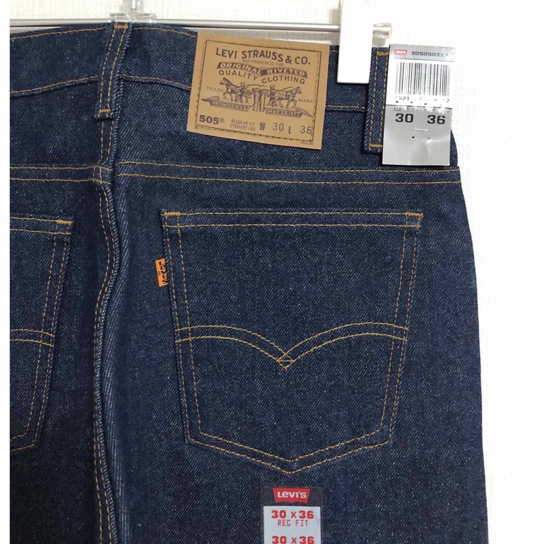 ☆希少USA製☆新品 リーバイス 505 サイズ30インチ ワンウォッシュ